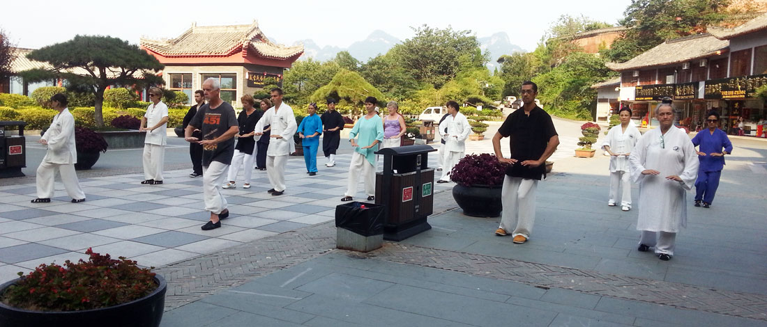 Cours de Qi Gong au Wudang Cours de Qi Gong au Wudang