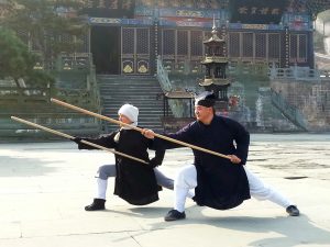 Maître Chen Li Sheng et Catherine-Isaure Bousquet