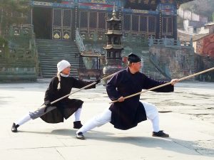Maître Chen Li Sheng et Catherine-Isaure Bousquet
