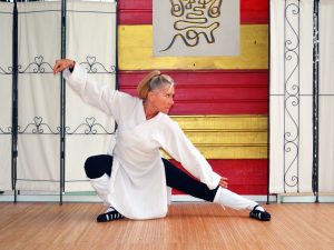 Taiji Quan style Yang par Catherine-Isaure Bousquet au centre Terre d'Asie à Dax