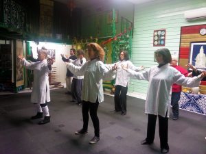Cours de Qi Gong à Terre d'Asie