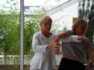 Application martiale du Taiji Quan à Terre d'Asie avec Catherine-Isaure Bousquet