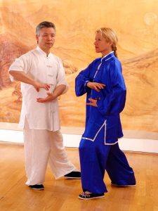Maître Zhang Kunlin et Catherine-Isaure Bousquet