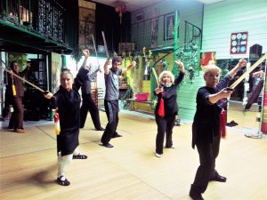 Cours d'épée à Terre d'Asie avec Catherine-Isaure Bousquet