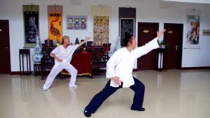 Vidéo de Jiben Gong avec Maître Yuan Li Min au Wudang
