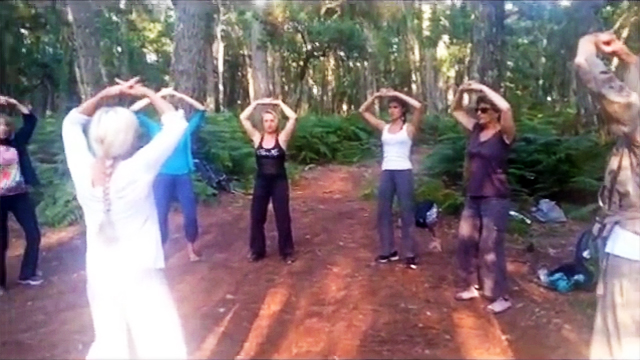 Qi Gong des Six Sons en forêt avec Terre d&rsquo;Asie