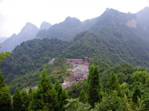 Temple taoïste au Mont Wudang, Chine