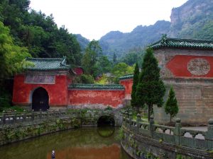 Temple taoïste au Mont Wudang en Chine