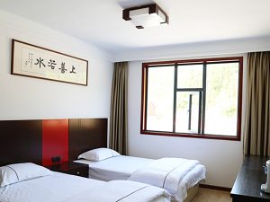 Notre hébergement au Wudang, Chine