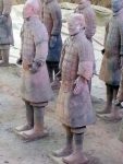 Visite à Xi An du mausolée de l’empereur Qing et de son armée de 6000 cavaliers en terre cuite, août 2016