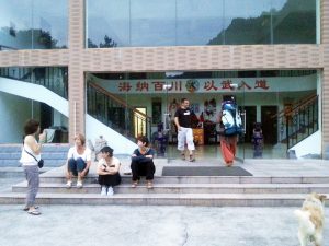 Notre hébergement au Wudang, Chine