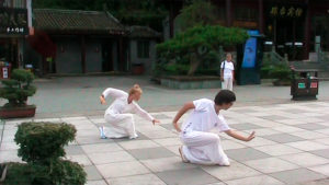 Vidéo de pratique du Xing Yi Quan en Chine avec Catherine-Isaure Bousquet