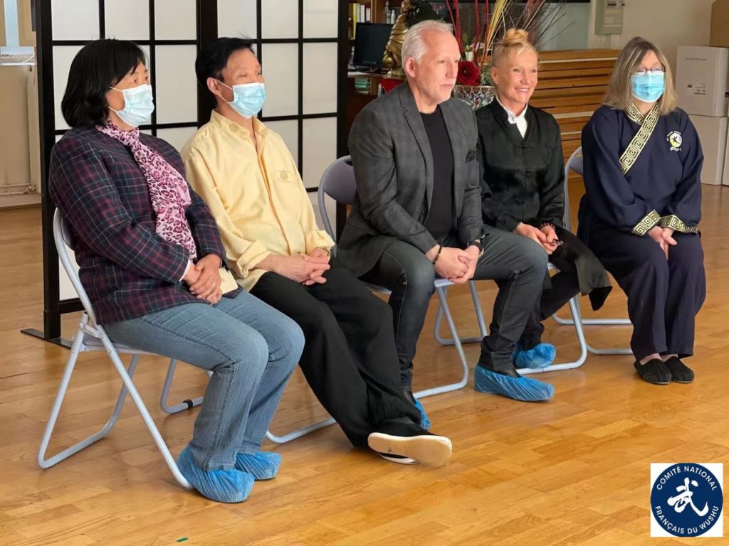 Photo de Mme GAO- Mr ZHANG Kunlin- Mr Roger ITIER- Mme Catherine-Isaure BOUSQUET- Mme Sophie FAURE