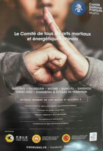 Comité National Français de Wushu : Le Comité de tous les arts martiaux et énergétiques chinois